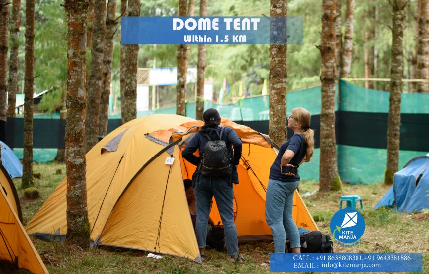 Ziro Camping by Kite Manza – Dome Twin Sharing (Naharlagun Station Transfers)