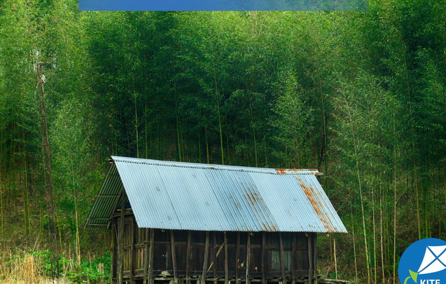 Hike the Green Organic Mountain Fields – by Kite Manza