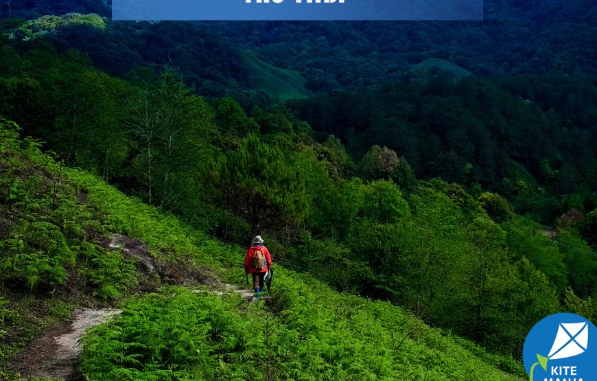Hike the Green Organic Mountain Fields – by Kite Manza